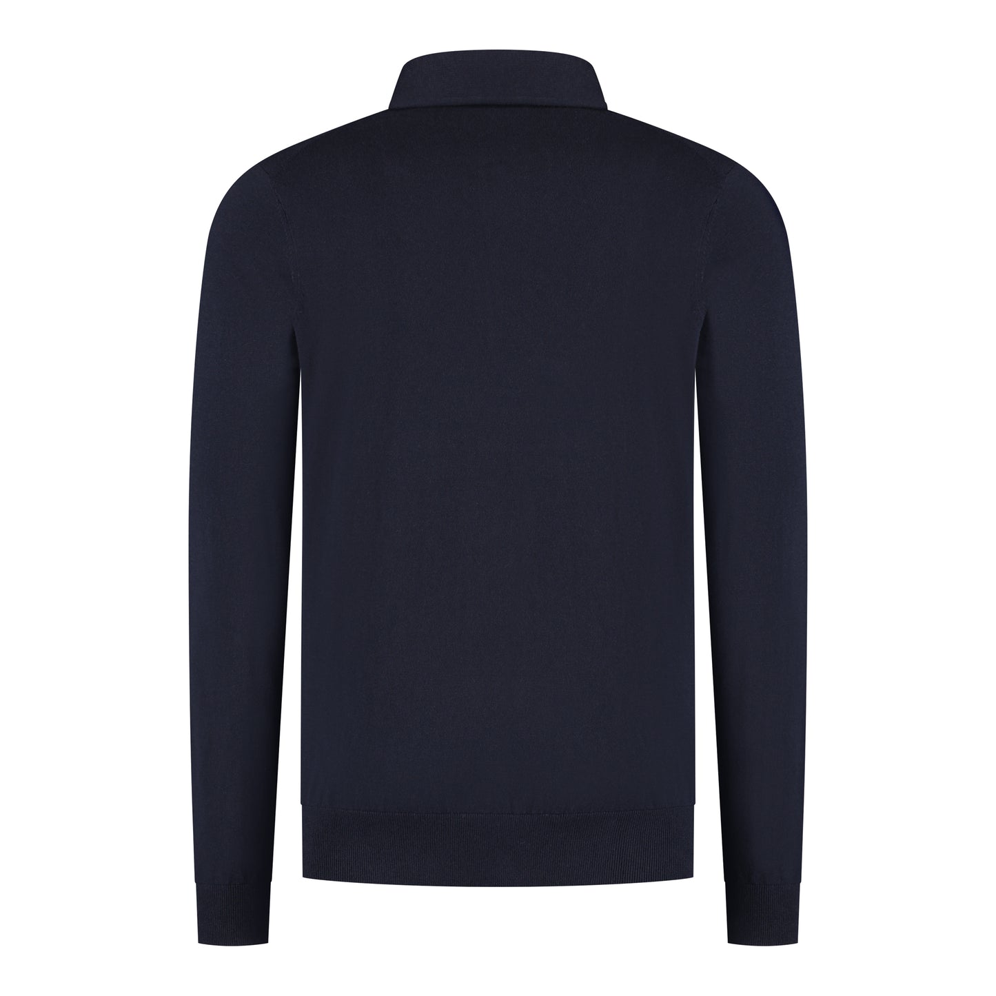 Poloshirt Long Sleeve Navy