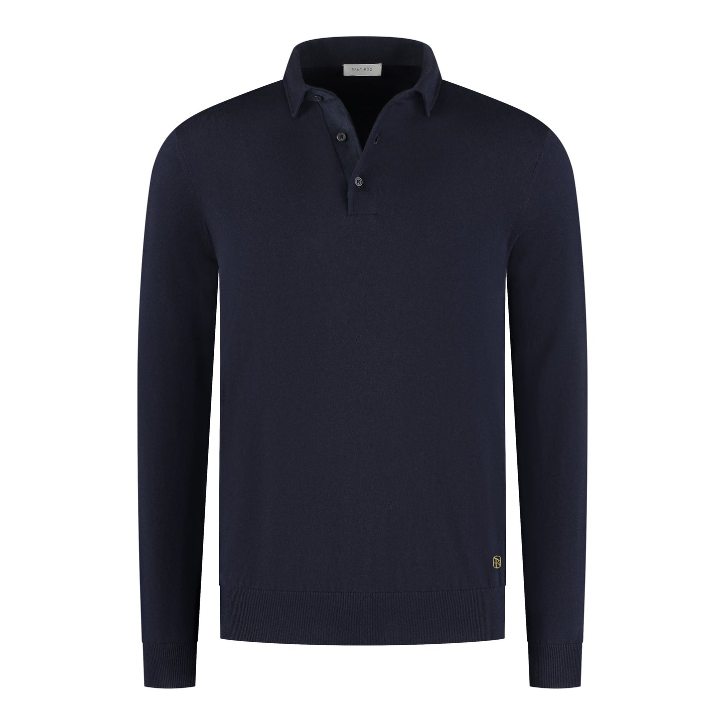 Poloshirt Long Sleeve Navy