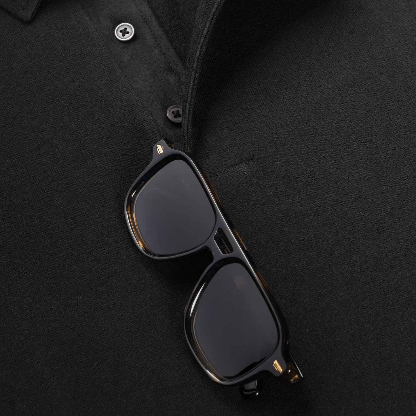 Poloshirt Short Sleeve Black