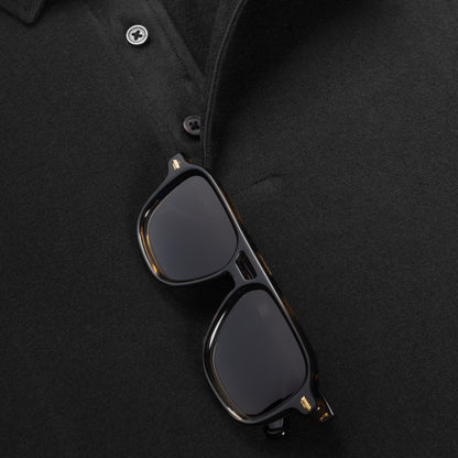 Poloshirt Short Sleeve Black