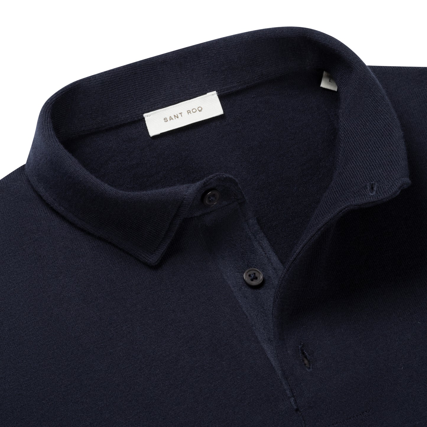Poloshirt Long Sleeve Navy