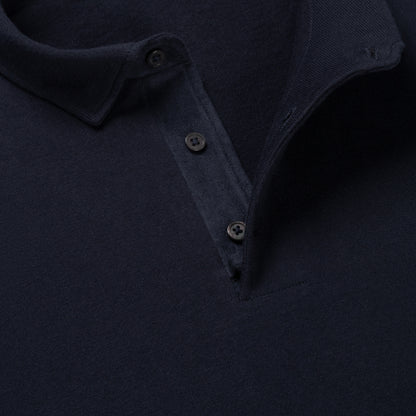 Poloshirt Long Sleeve Navy