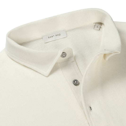Poloshirt Short Sleeve Off-White