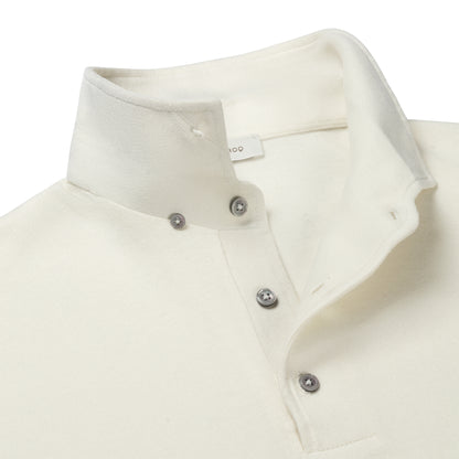 Poloshirt Long Sleeve Off-White