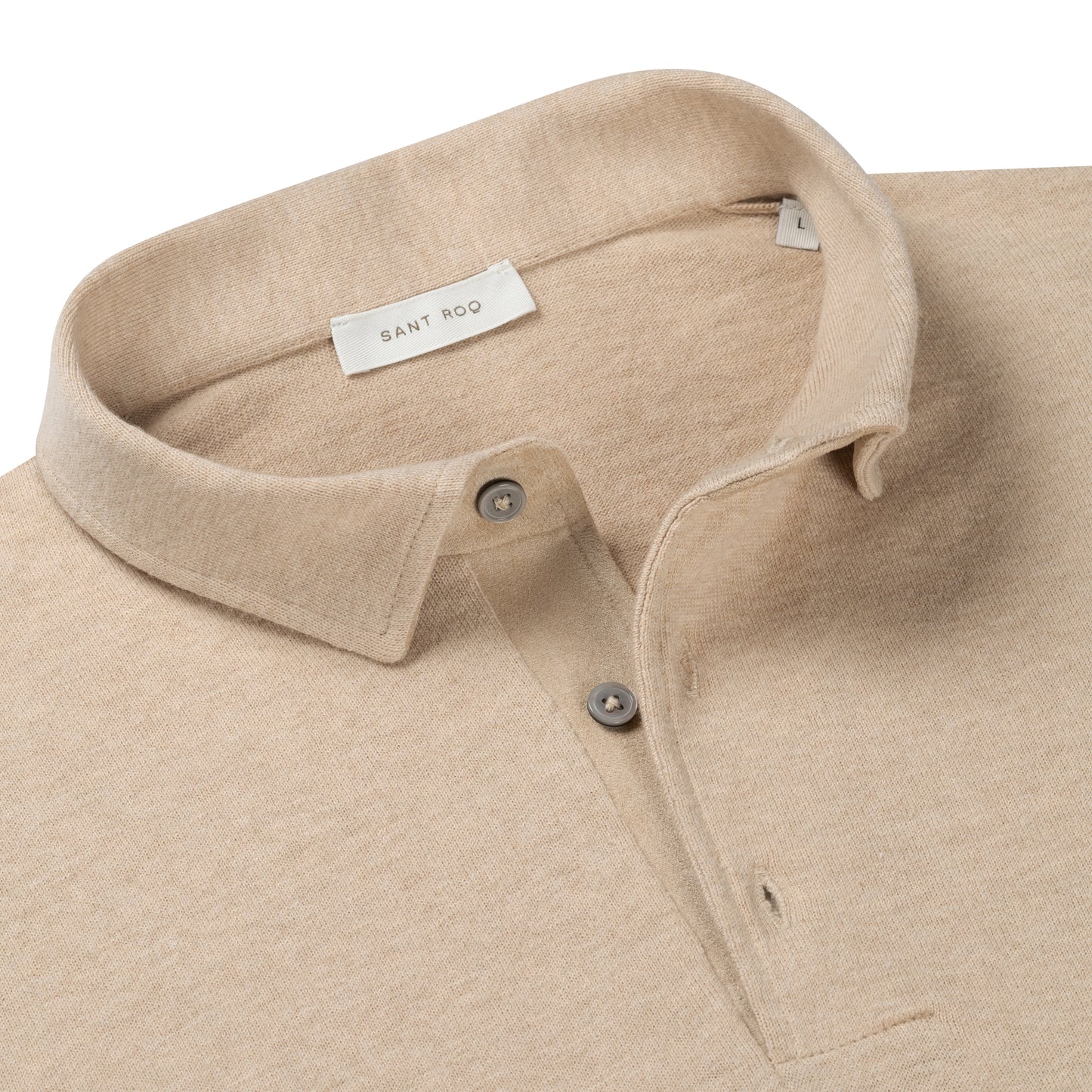 Poloshirt Short Sleeve Sand