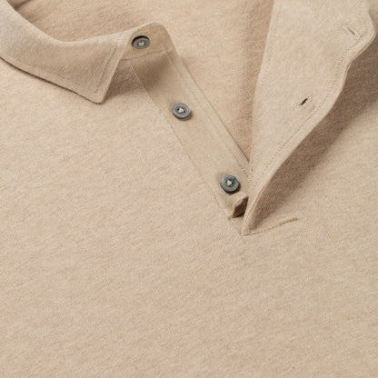 Poloshirt Short Sleeve Sand
