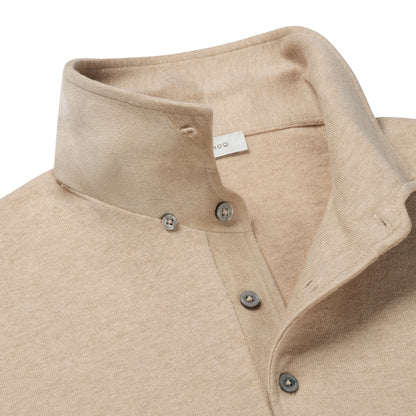 Poloshirt Short Sleeve Sand