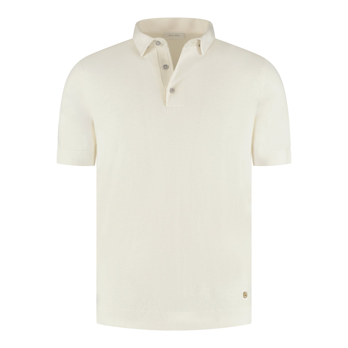 Poloshirt Short Sleeve Off-White