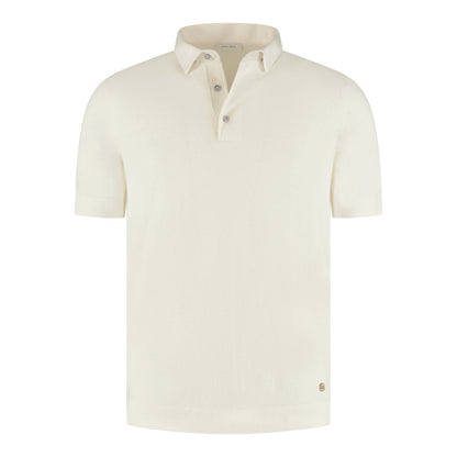 Poloshirt Short Sleeve Off-White