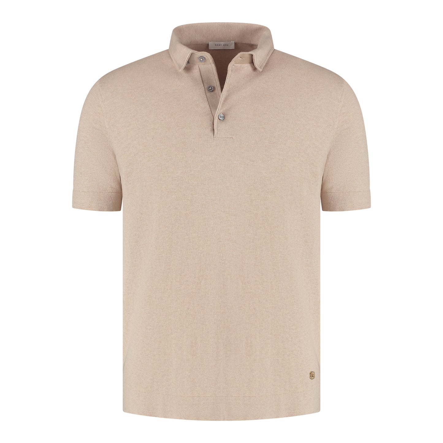 Poloshirt Short Sleeve Sand
